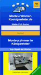 Mobile Screenshot of monteurzimmer-koenigswinter.de