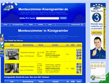 Tablet Screenshot of monteurzimmer-koenigswinter.de